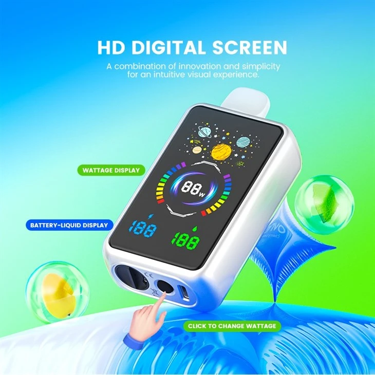 E Cigarette 30000 Puffs Vapor Digital Screen Disposable Vape E Cigarette 30000 Puffs Vapor Digital Screen Disposable Vape