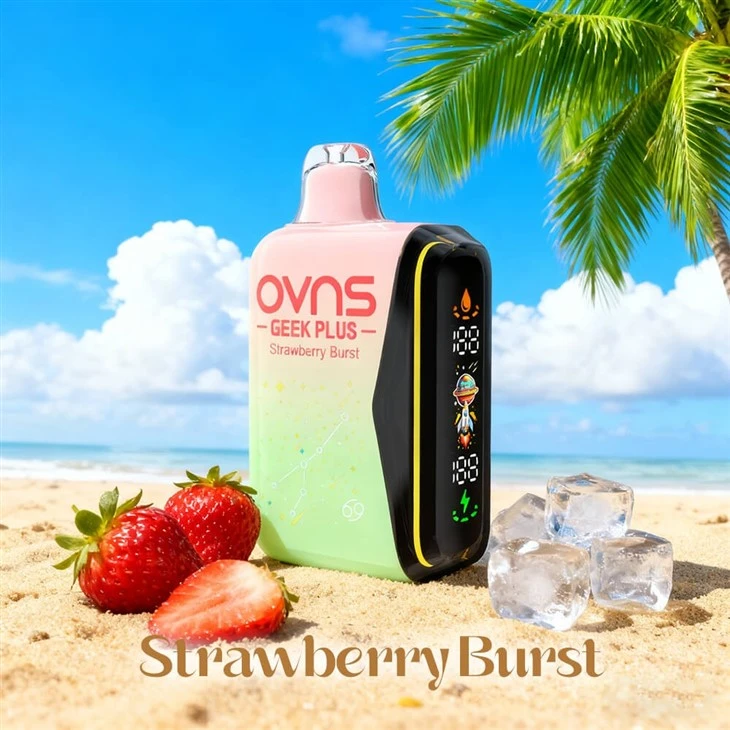 OVNS GEEK PLUS 15000 Puffs Disposable Vape 5% Nicotine E-Cigarette high quality